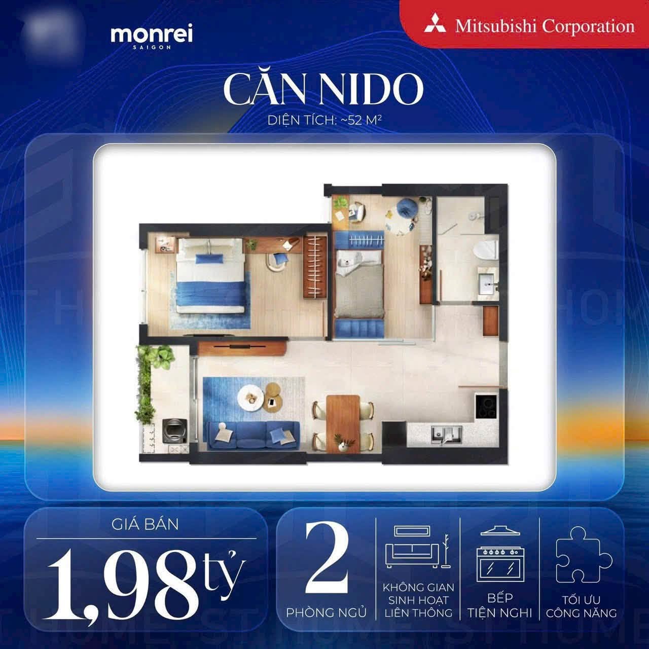 Giá Căn Hộ 2 Phòng Ngủ